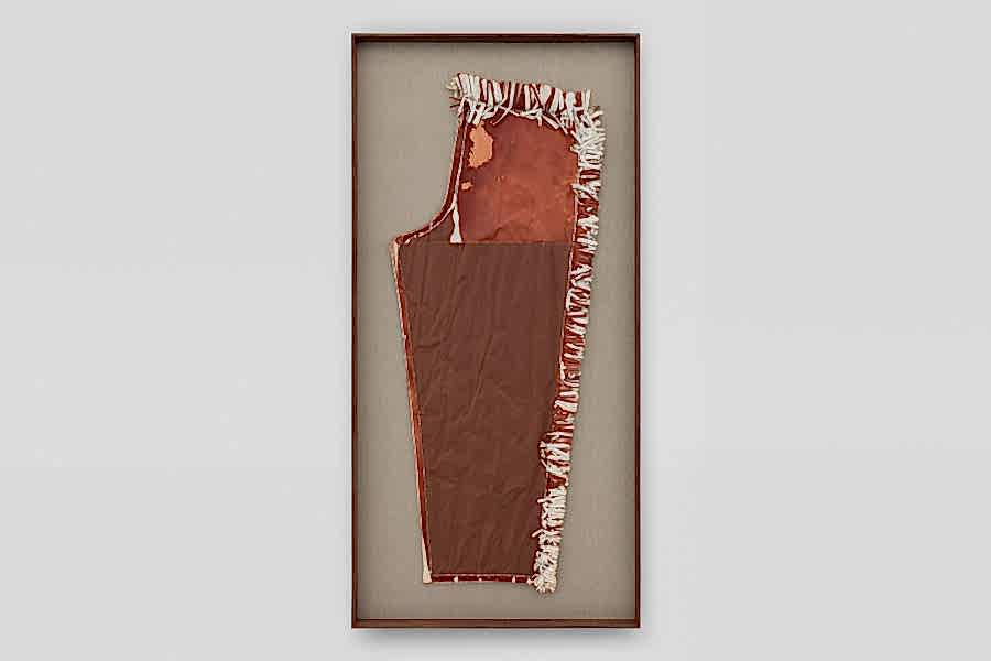 An image of a framed artwork by Tanoa Sasraku