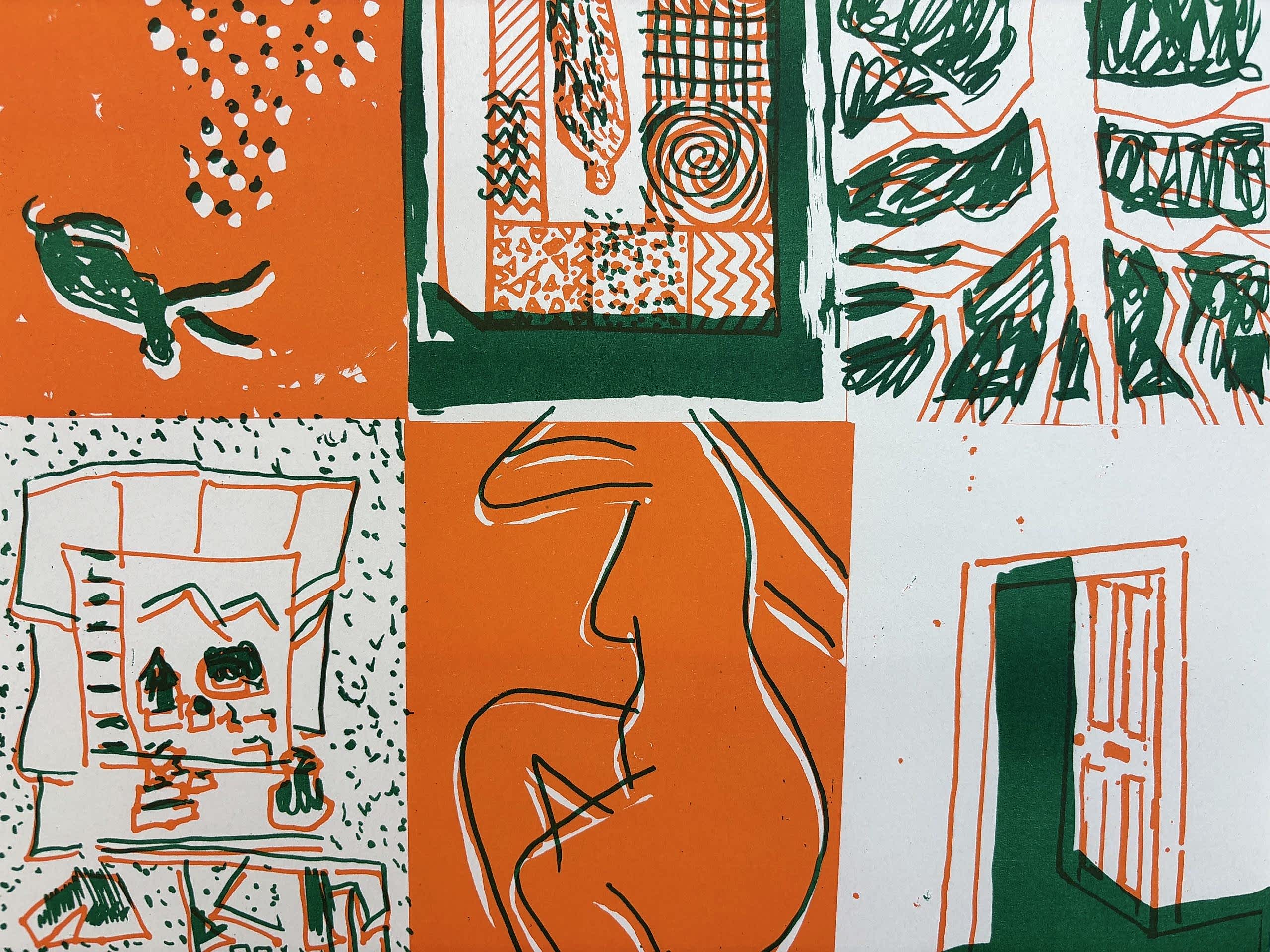 Image of a RISO zine, created by Steve Russell, 2026